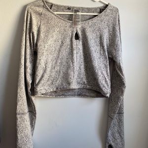 Gymshark Dry Long Sleeve Cropped Active Shirt